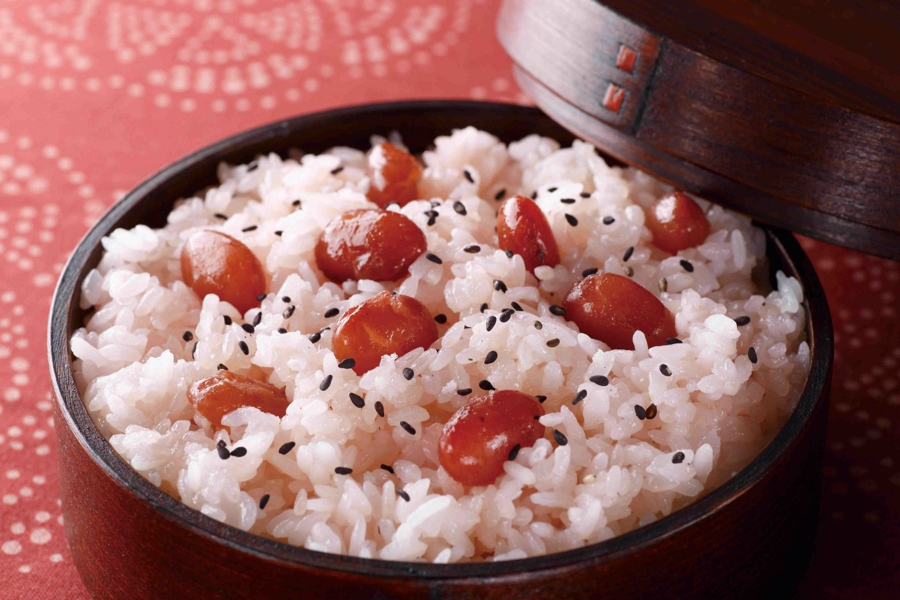 どさんこ大好き！甘納豆のお赤飯